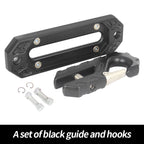 10 Inch Hawse Fairlead Winch Guide and Winch Hook Trailer Hitch Forged Magnetic Winch Hook Parts Off-road Refit Car Accessories 3