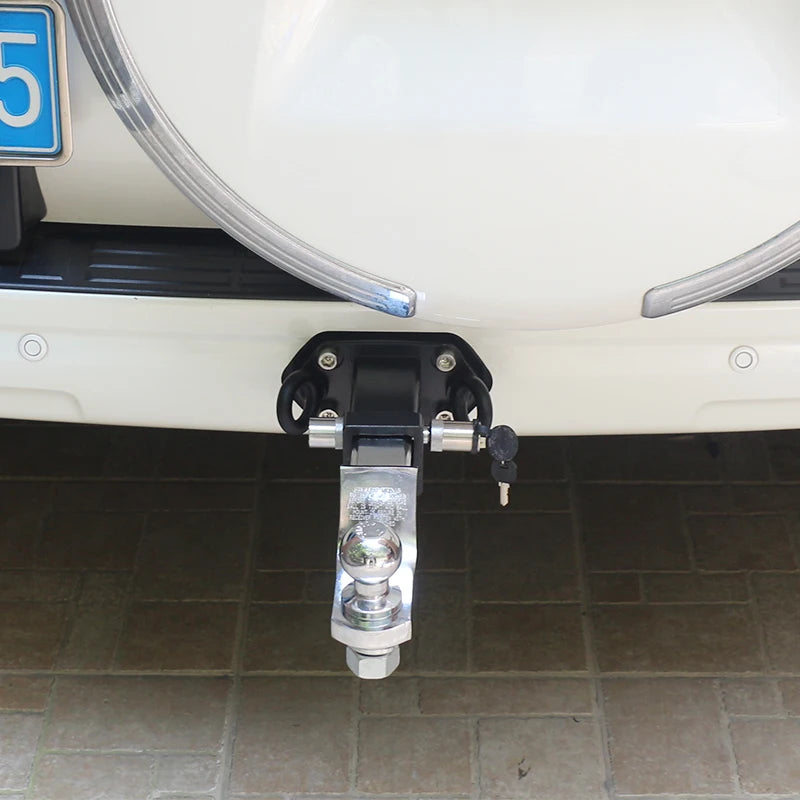 Off-Road Trailer Arm With 2inch or 50mm Ball Head Fits for 2inch Receiver Tow Rescue Hook Trailer Hitch Parts Towing Accessories 6