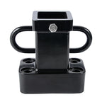 New Square Mouth Base Heavy Duty Steel 2-Inch Traction Device Trailer Car Accessories 7000lbs Load Capacity for LX570 1