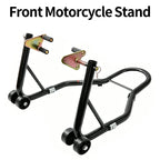 Motorcycle Front Wheel Lift Stand Parts Steel Front Paddock Stand Wheel Lift Support Repair Maintenance Holder for Motorbike 1