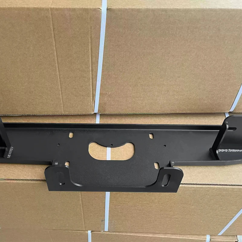 New JMC Dadao Steel Winch Mounting Rack Holder Trailer Hitch Car Bracket Accessories Black 15000lbs Retrofit/Upgrade 4