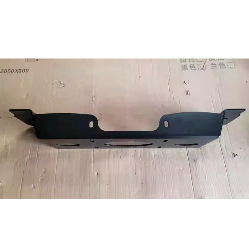 For BeiJing BJ80 Front Bumper Trailer Steel Winch Tray Bracket Parts Winch Mounting Rack Holder Trailer Hitch Frame Accessories 5