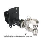 For Toyota LC250 and Lexus GX550 Trailer Square Mouth Base with 2inch Receiver Car Tow bar Vehicle Trailer Hitch Accessories 6