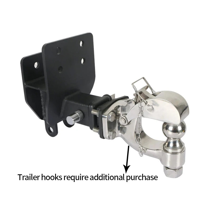 For Toyota LC250 and Lexus GX550 Trailer Square Mouth Base with 2inch Receiver Car Tow bar Vehicle Trailer Hitch Accessories 6