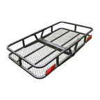SUV Rear Luggage Compartment Foldable Mesh Large Capacity Outdoor Travel Basket Rack Trailer Hitch Camp Trailer Accessories 1