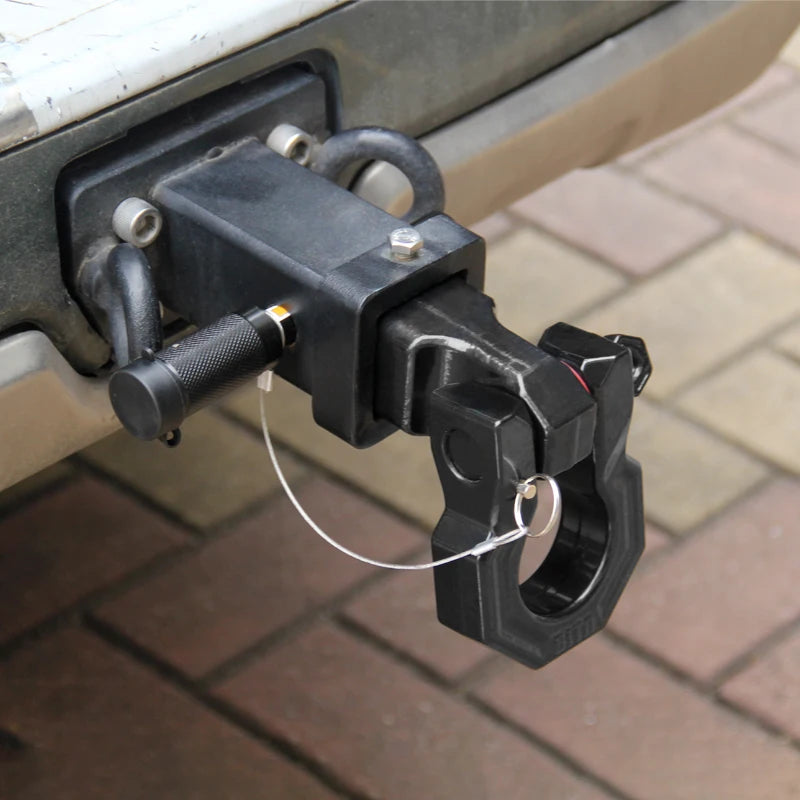 New High Quality 40CR Steel U-Shaped Shackle Trailer Hitch Off-road Refit Tow Hook Parts Load 15ton Fit 2-inch Receiver 3