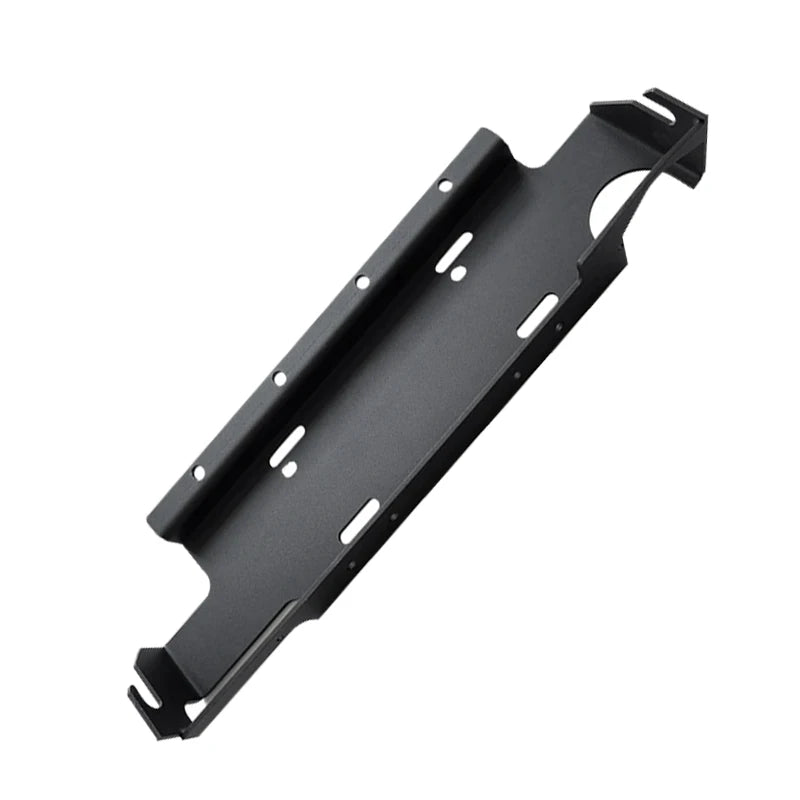 For 07-17 Jeep Wrangler JL JK JT Steel Winch Tray Bracket Parts Winch Mounting Rack Holder Frame Trailer Hitch Car Accessories 3