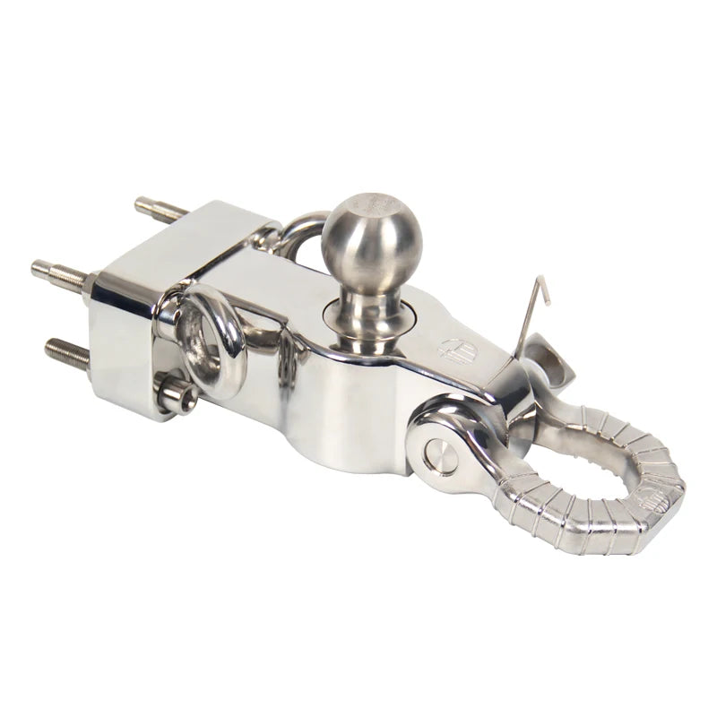 Trailer Hitch Shackle Hook for Land Cruiser Stainless Steel Material Tow Hook Off-road Refit Parts & Accessories 1