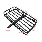 Hollow Out Foldable Large Capacity Outdoor Travel Luggage Basket Rack Trailer Frame Kit Trailer Hitch Camp Trailer Accessories 4