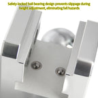 Adjustable Aluminum Alloy Trailer Hitch Hook with Dual Tow Ball Mount Trailer Towing Hitch Car Accessories Drop Hitch Adjustable 5