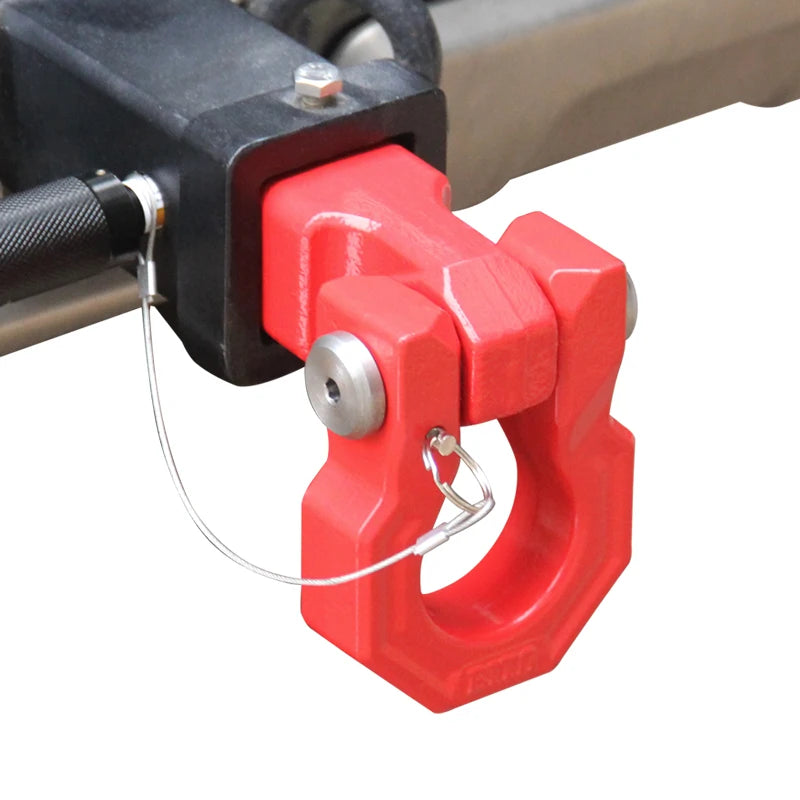 15Ton 40CR Steel Towing Shackle Trailer Arm Square Tube Trailer Refit Parts Tow Hook Trailer Hitch Camp Trailer Car Accessories 1