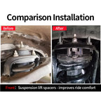 Pajero Sport V73V77V87V93V97 Aluminum Alloy Front/Rear Suspension Lift Spacers Kits (Yellow Black) Trailer Hitch Parts 4