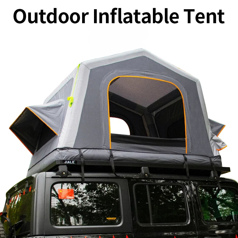 Four Season Outdoor Camping Inflatable Tent Multi Purpose Tentage with windows Portable Camp Tent Trailer Hitch Car Accessories 1