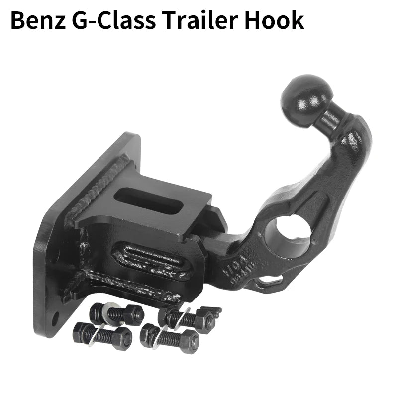 For Benz G-Class G500 Base Tow Hook Parts Trailer Hitch Accessories Non-destructive Installation Offroad G450 Towing Hook Base 1