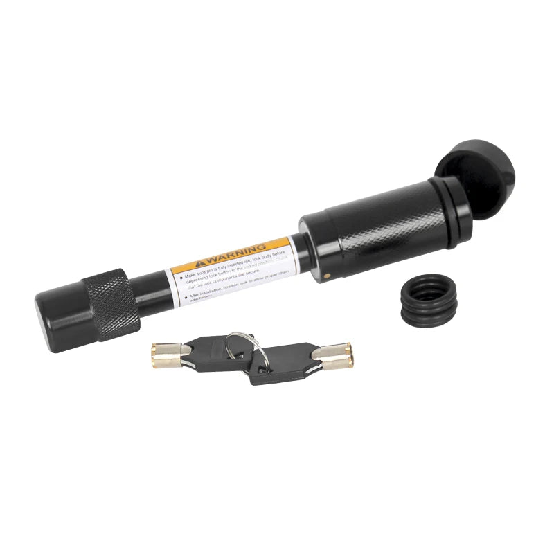 Manganese Steel Locking Pin Black Trailer Lock for Rear Bumper Fixed Trailer Arm Quick Release Pin Tow Hook Parts Trailer Hitch 3