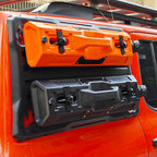Portable 6.5L Plastic Emergency Oil Drum Car Outdoor Water Tank Trailer Hitch 1.7 Gallon Anti-static Gas Can Off-road Fuel Tank 2