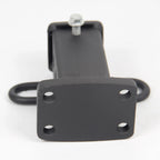 New Heavy Duty Steel Square Mouth Base Ring Trailer Hitch 10000lbs Load Capacity 2inch Receiver Install Hole Camp Trailer 3