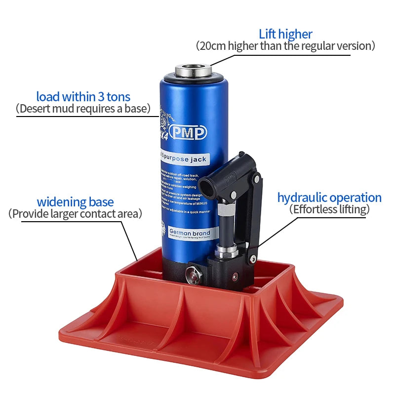 Hydraulic Bottle Jack With Desert Special Edition 3 Ton Car Lifting Jacks Parts Auto Repair Tools Bottle Jack Trailer Hitch 2
