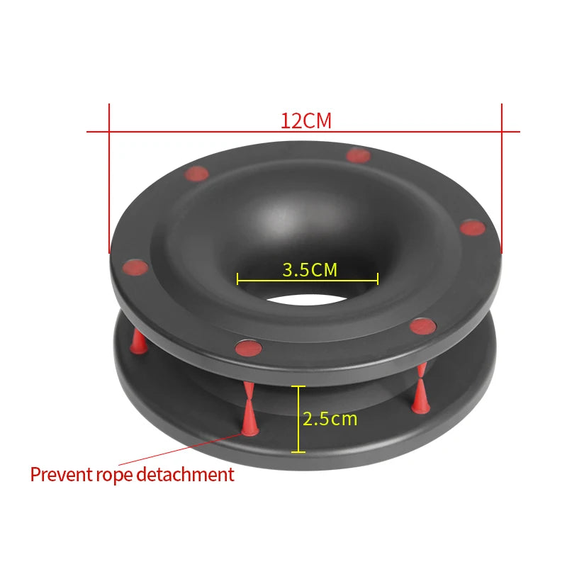 Forged Aluminum Snatch Block Winch Pulley 97KN Recovery Pulley for Off-Road Trailer Hitch Car Accessories Towing Snatch Block 2