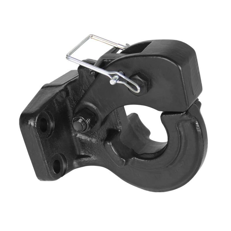Hot Sale High Quality Forging Trailer Hitch 10T Steel Tow Hook Fits 85x45mm Install Hole Receiver Pintle Tow Hook Accessories 1