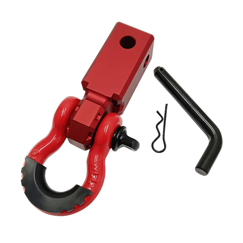 Trailer Hitch 4.75Ton 3/4 Shackle Tow Arm with Aluminum Alloy Tube Arm Trailer Parts &Tow Hook Car Accessories 3