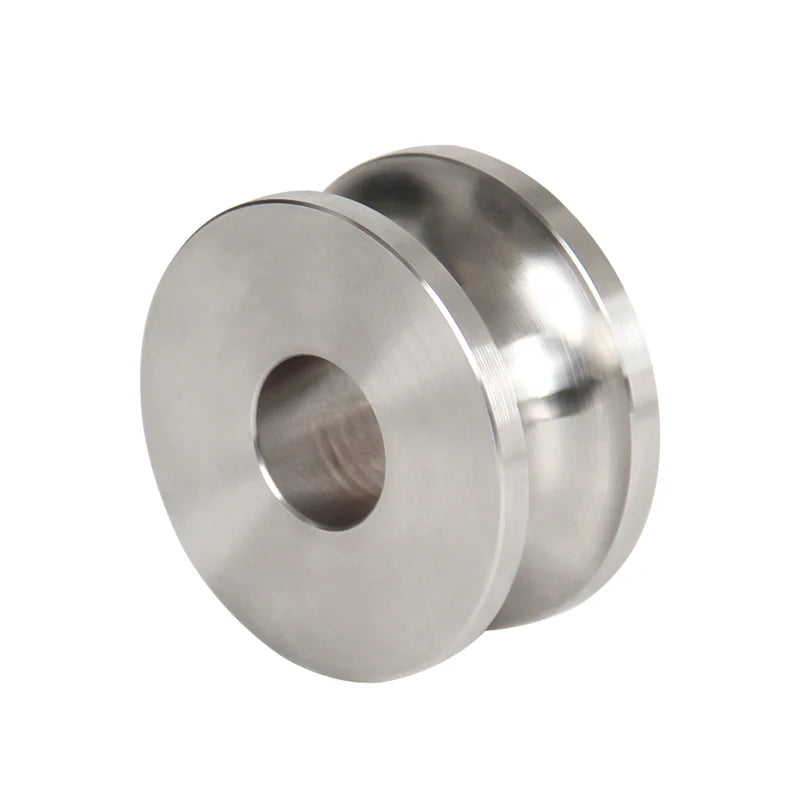 10T Stainless Steel Pulley Block 4x4 Off-Road Rescue Lifting Wire Rope Pulley Trailer Hitch Parts Car Accessories High Polished 1