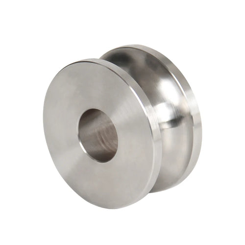 10T Stainless Steel Pulley Block 4x4 Off-Road Rescue Lifting Wire Rope Pulley Trailer Hitch Parts Car Accessories High Polished 1