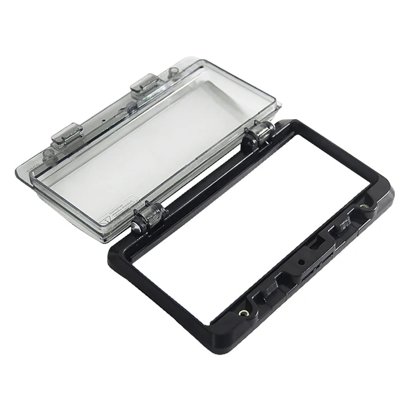 For Great Wall Haval H9 Rear AC Button Cover AC Control Panel Protector Trim Trailer Hitch Car Anti-scratch Cover Accessories 3