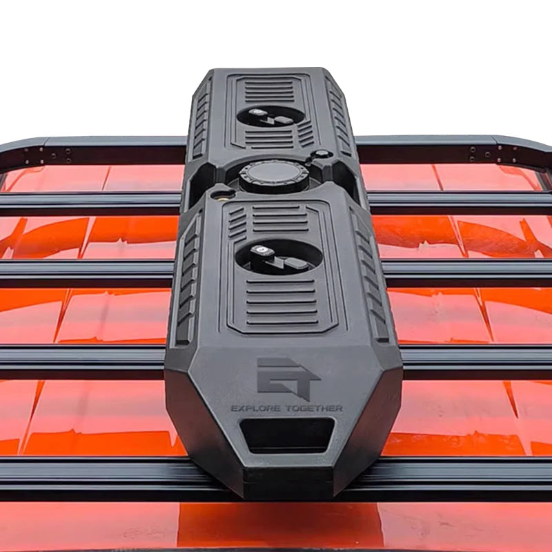 30L Pressurized Outdoor Camping Water Tank Three Color for Chose Shower Car Wash Off-Road Trailer Hitch Parts Car Accessories 5