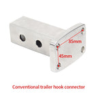 Square Mouth Stainless Steel Connector With Trailer Hook for Trailers & Parts Accessories 3