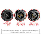 For Land Cruiser LC120 European 13 Pin Trailer Harness Original Connector Vehicle Specific European 13 Pole Car Wiring Hitch OE 3