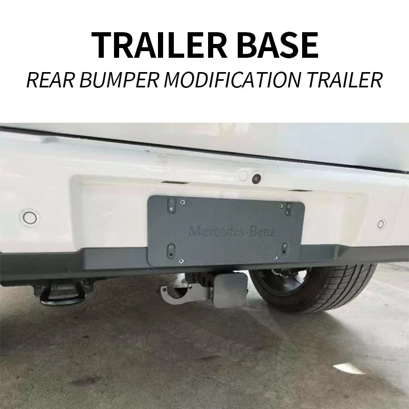 Trailer Hitch 2inch Receiver for 25MY G350 G500 G63 G65 Steel Rear Bumper Tow Hook Off-Road Recovery Base 4x4 Towing Accessories 3