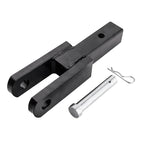 2inch Receiver U-Shaped Steel 5X5cm Connecting Rod for Trailers Hitch Refit Parts & Off-Road Car Accessories 6