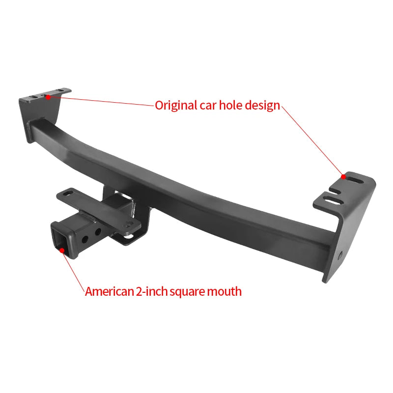 For Toyota Tacoma Pickup Steel Trailer Rear Bumper Car Tow bar Towing Hook Vehicle Trailer Hitch Accessories Coupling Device 5