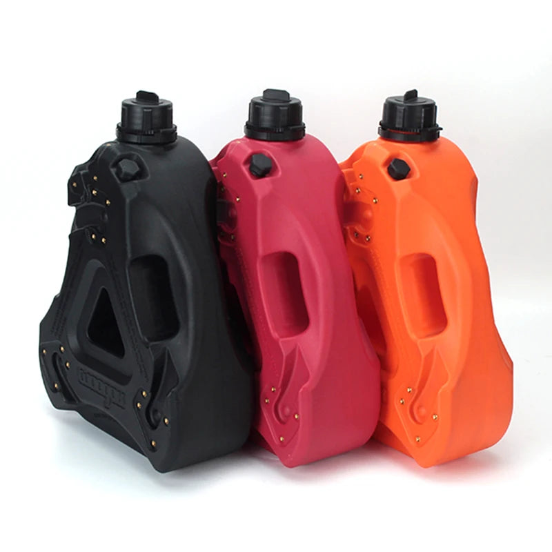 Portable Emergency 6L Plastic Oil Drum Parts Outdoor Fuel Can Trailer Hitch Camp Trailer Car Accessories 1.6 Gal Gasoline Can 1