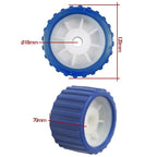 New High Quality PVC Blue Trailer Keel Roller Yacht Towed Motorboat Trailer Hitch Accessories Easy Go 200kg Max Payload 2