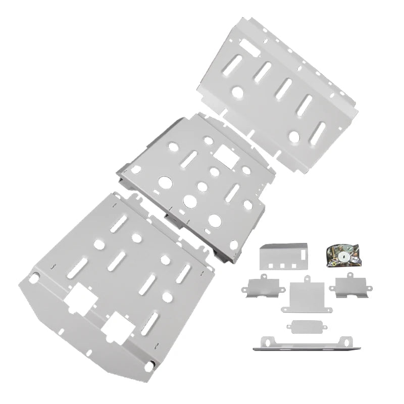 Land Cruiser Engine Automobile Chassis Guard Protector Steel Plate Undercar Bottom Cover Trailer Hitch Camp Trailer Accessories 1