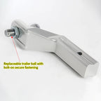 Aluminum Alloy 4 Inch Trailer Arm with 2-Inch Ball Off-road Refit Trailer Hitch Parts Tow Hook Trailers Car Accessories 4