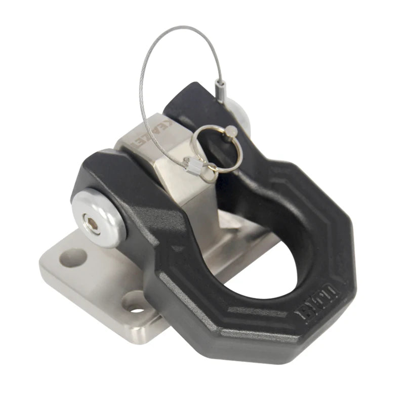 7075 Aluminum Alloy Shackle and Stainless Steel Universal Base for Wrangler JK JL Trailer Hitch Camp Trailer Car Accessories 1