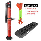 4429lb Hydraulic Climbing Jack Rescue Tools Kit Manual Jack Offroad Monkey Climbing Pole Trailer Hitch Car Accessories 1