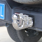 New European Style High Strength Stainless Steel Tow Hook LX570 Trailer Hitch Parts 7000lbs Max Payload Retrofit/Upgrade Car 5