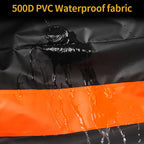 New 580L Foldable 500D PVC Waterproof Roof Rack Bag SUV Cargo Carrier Trailer Parts Accessories 6