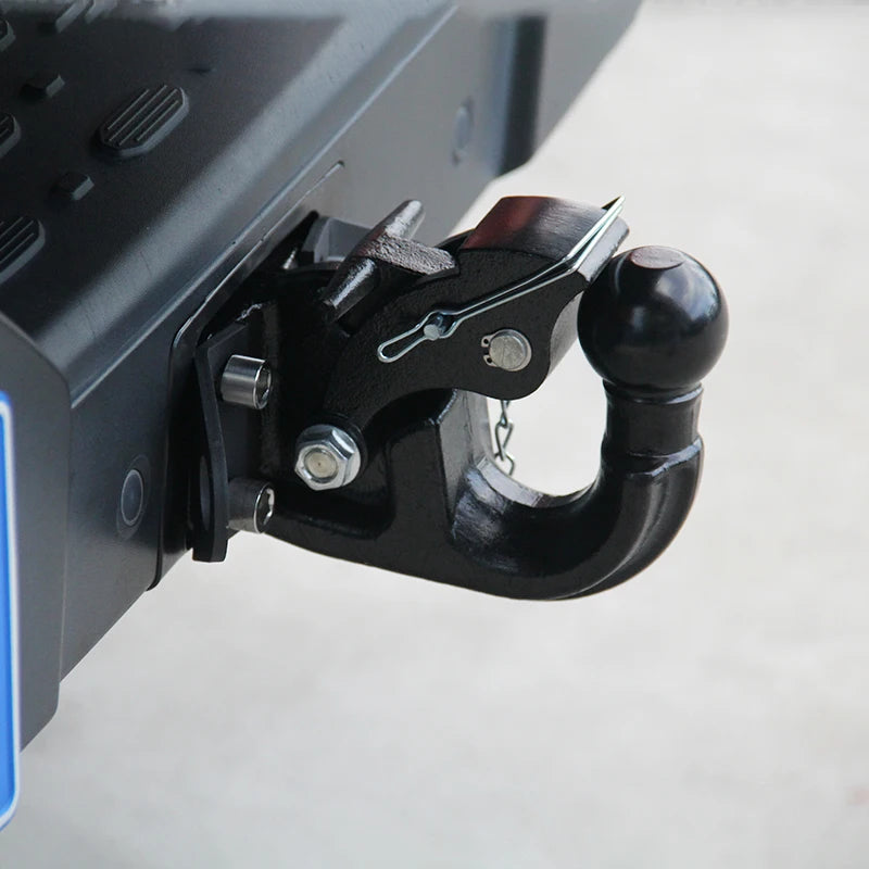 44000lbs 20Ton Forged Trailer Hitch by Rear Bumper Modification Standard Installation Hole Position Tow Hook Car Accessories 6