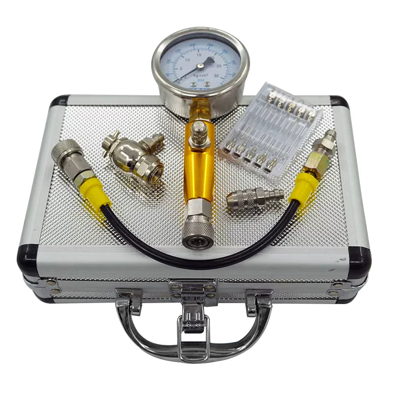 Tire Pressure Gauge Automobile Off-road Testing Tire Inflation Device Trailer Hitch Camp Trailer Car Accessories Tire Barometer 1