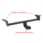 For 2009-2016 Year Renault Koleos Trailer Steel Rear Bumper Parts Car Tow bar Towing Hook Vehicle Trailer Hitch Accessories 3