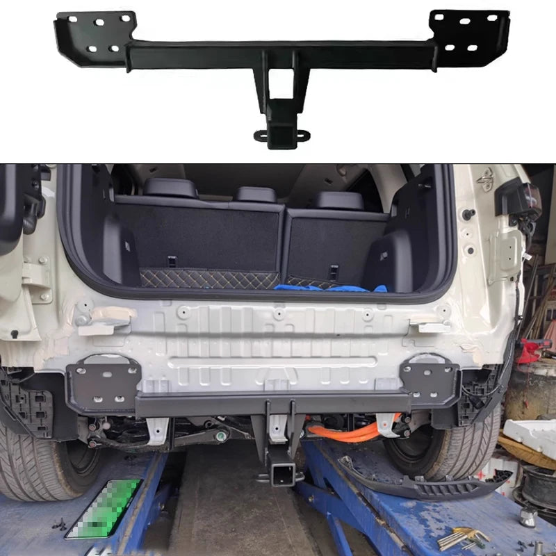 For BYD Equation Leopard Tai 3 Steel Trailer Rear Bumper Parts Car Tow bar Towing Hook Vehicle Trailer Hitch Accessories Caravan 5