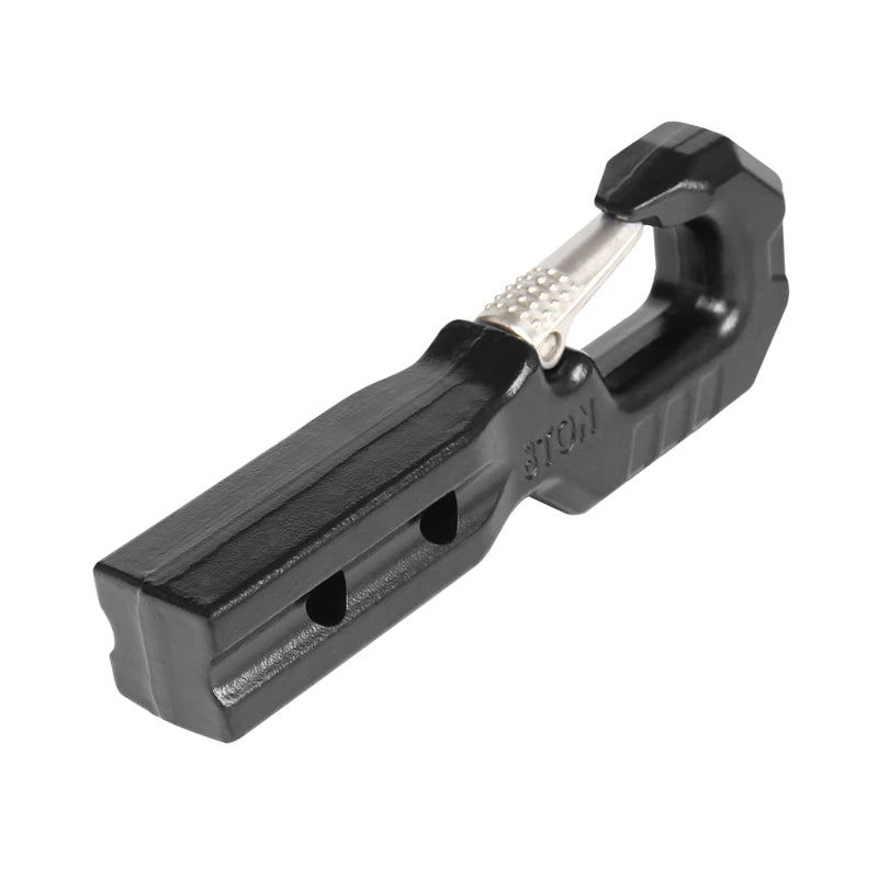 Heavy Duty 40CR Steel Trailer Hitch Hook Effective Towing Force 8000kg Black Quick Insertion Tow Hook 2