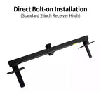 For New Energy ROX 01 Polestones 01Steel Trailer Rear Bumper Parts Car Tow bar Towing Hook Vehicle Trailer Hitch Accessories 2