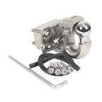 Stainless Steel European Style With Integrated Trailer Ball Off-road Refit Parts Tow Hook Trailer Hitch Camp Trailer Accessories 1