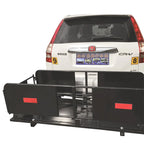 Folding Large Capacity Thickened Reinforced Guardrail Luggage Basket Frame Hitch Rack Trailer Hitch Camp Trailer Accessories 6
